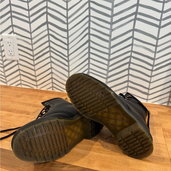 Dr. Martens Black Combat Boots - Picture 4 of 5